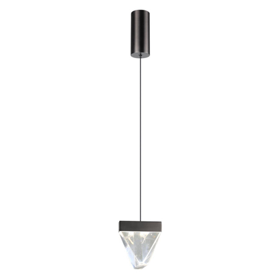 6677/5L L-VISION ODL24 335 Подвесной светильник брашир черн/металл/хрусталь IP20 LED 5W 320Лм 4000K RAY