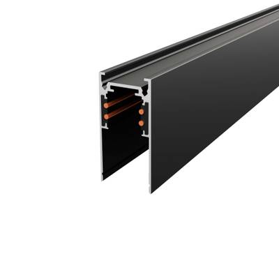 ST003.439.00 Шинопровод магнитный накладной ST-Luce Черный Длина 3 000мм