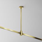 Крепление потолочное Medium одинарное 300мм Flarity латунь, TRA158C-S1-BS. TM Maytoni