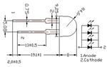 Светодиод ARL-10080UYC4-80 (Arlight, 10мм (круглый))