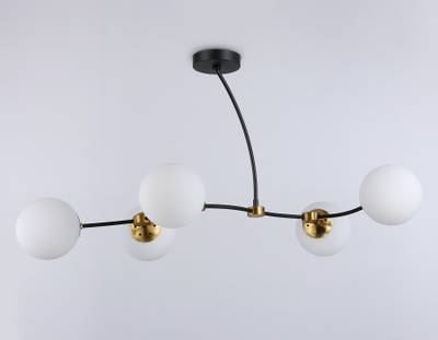 Подвесной светильник TR2548/5 BK/SB черный/бронза E27/5 max 60W 950*600*450