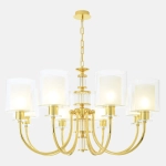 Люстра Crystal Lux ELENA SP8 GOLD 1621/308
