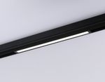 Светильник светодиодный трековый для шинопровода Magnetic GL1670 BK черный IP20 18W 4200K 220V 120° 452*25*42 (Без ПДУ)