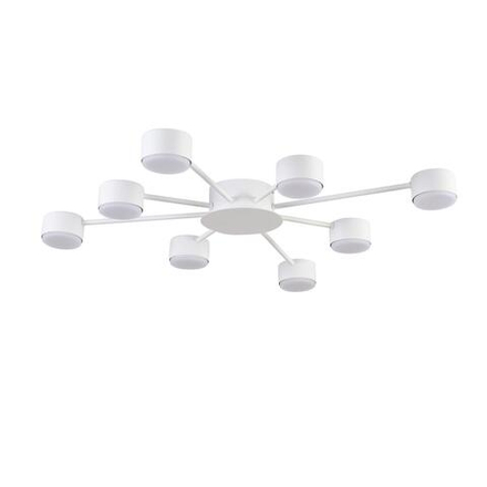 8343/8C COMFI LN26 252 белый, металл Люстра GX53 LED 8*7W 220V TORINA