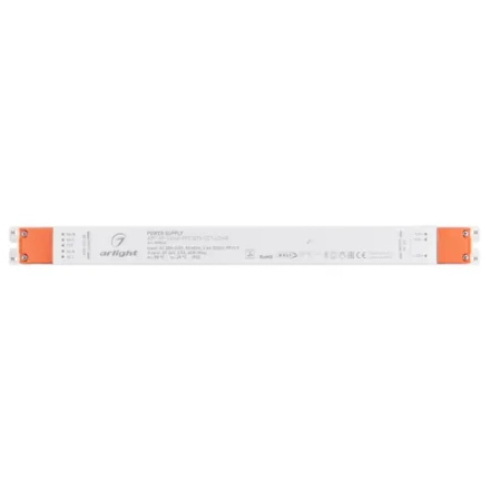 Блок питания ARV-SP-24060-PFC-DT8-CCT-LONG (24V, 2.5A, 60W) (Arlight, IP20 Пластик, 5 лет)