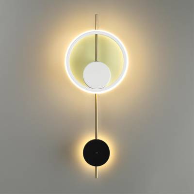 5691/13WL LEDIO LN23 058 белый, чёрный, золотой Настенный светильник LED 13W 3000K 820Лм 220V MARQUE