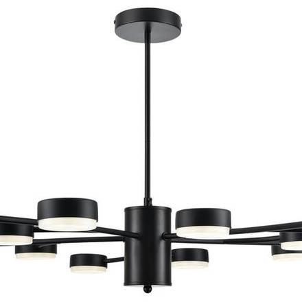 8117/15 COMFI LN26 235 черный, металл Люстра LED GX53 15*7W 220V TORINA