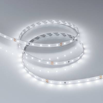 Светодиодная лента RT-A60-8mm 24V White6000 (4.8 W/m, IP20, 2835, 5m) (Arlight, Открытый)