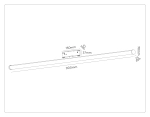 Светильник светодиодный трековый Magnetic 48V 10mm GL2380 BK черный IP20 30W 3CCT 3000-6400K 900*25*73