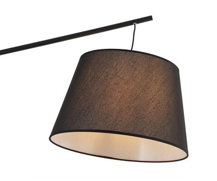 08448-F,19 Торшер Инвар черный L135 h178 E27 1*40W (комплект состоит из 2х коробок)