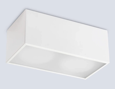 Светильник накладной TN6534/2 WH белый IP44 GX53/2 200*100*80