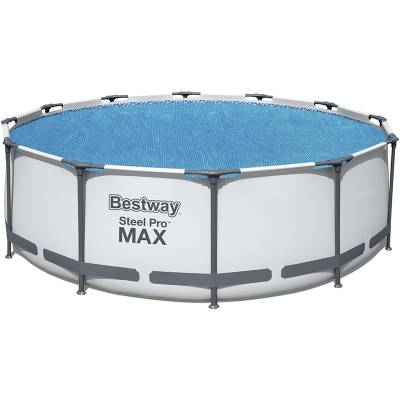 Тент для бассейнов солнценагревательный d366 см 58242 Bestway