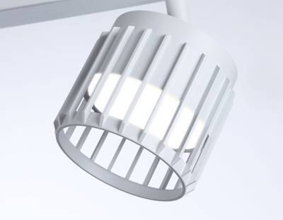 Настенно-потолочный  поворотный спот со сменной лампой  TN71166/3 WH белый GX53/3 400*100*125
