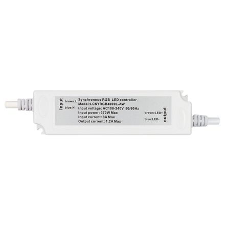 Контроллер ARD-CLASSIC-SYNC-RGB-4000LED White (230V, 370W, RF ПДУ) (Ardecoled, Закрытый)