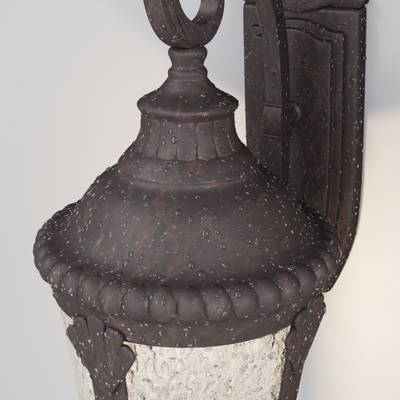 Настенный светильник (бра) Goiri E27х1, IP44, O029WL-01BZ. TM Maytoni