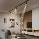 205007 Светильник точечный TETA APP LED 12W 1050LM 10-50G COB ЧЕРНЫЙ МАТОВЫЙ SMART PRO 3000-6000K DIM