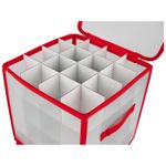 Коробка для хранения елочных игрушек (64 секции), 7 см