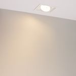 Светильник MS-VORTEX-BUILT-S140x140-30W Warm3000 (WH-WH, 50 deg, 230V) (Arlight, IP20 Металл, 5 лет)