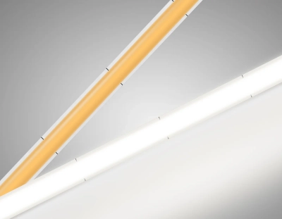 Светодиодная лента GS4612 COB 400Led/10W m/ 24V IP20 4500K/ 5m*5mm*2.1mm кратность резки 20mm (2 конт.)