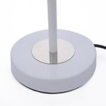 8252/1TL LEDIO LN25 393 серебро/белый/прозрачный, металл/акрил Настольная лампа LED 7W 400К 220V SATIANA