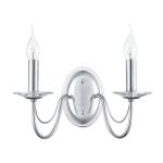 8034/2W CLASSI LN26 металл/стекло, хром/прозрачный Бра E14 2*40W 220V INCANTO