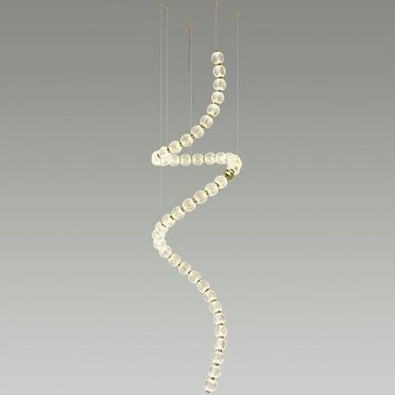 5008/132L L-VISION ODL23 595 золотой/прозрачный/металл/акрил Люстра LED 132W 4000K 6600Лм CRYSTAL