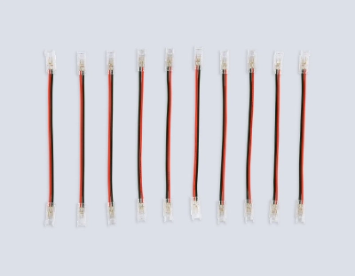 Соединитель гибкий двухсторонний COB 12/24V для лент 5mm GS7885 (2 конт.) (10шт. в комплекте)