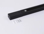 Шинопровод накладной однофазный Standard 220V GL7104 BK черный 2000*32.5*19.8 (ввод питания, 1 заглушка, крепление в комплекте)