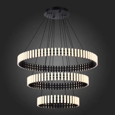 SL6203.403.105 Люстра подвесная ST-Luce Черный/Белый LED 1*105W 3000K