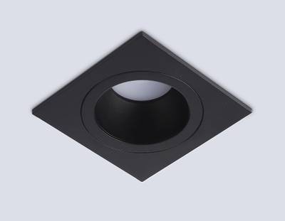 Светильник встраиваемый TN102828 BK/BK черный/черный GU5.3 92*92*50