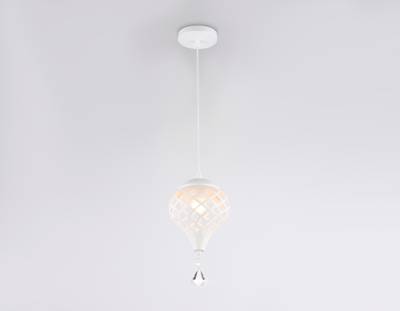 Светильник подвесной TR8441 WH белый E27 max 40W D170*800