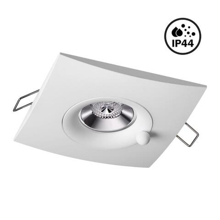 370793 SPOT NT21 596 белый Светильник встраиваемый влагозащищенный IP44 GU10 50W 220V WATER