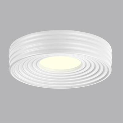 7704/40L AVRA LED SN 20 Светильник металл/пластик/белый LED 40Вт 4000K D470 IP20 MACARON
