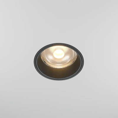 Встраиваемый светильник Фокус / FOCUS LED 12 Вт 3000 К 50°, DL125-L12-3K-TRS-B. TM Maytoni