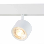 ST353.536.06 Магнитный трековый светильник белый LED 1*6W 3000K 560Lm Ra>80 36° IP20 L120xW81xH138 48V