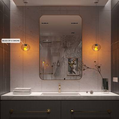 Светильник подвесной Crystal Lux BELEZA SP1 E CHROME 0232/201