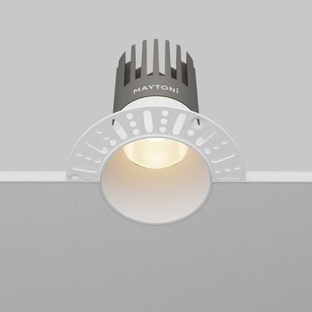 Встраиваемый светильник Dip Hight+ 3000K 15Вт 50° DL122-15W-3K-TRS-W. TM Maytoni