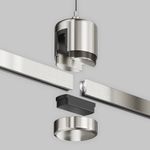 Подвес тросовый Hang с прямым коннектором питания Flarity платина, TRA157SW-IPC1-PT. TM Maytoni