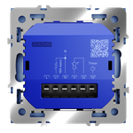 VLS070115 Терморегулятор электронный VOLTUM S70 с индикацией и датчиком, для теплого пола, (деним). (ТМ Maytoni)