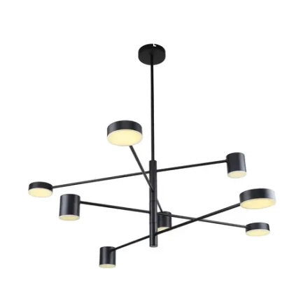 Потолочная люстра Ducan 3094-8P, 4*LED*5W + 4*LED*7W, 1952LM, 4000K. ТМ F-Promo