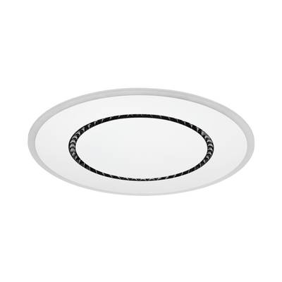 7663/44L MITRA LED SN Светильник пластик/белый LED 44Вт 3000-4000-6000K D600 IP20 пульт ДУ COSMO