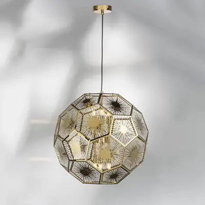 724262 Люстра FERMO 6х40W G9 ЗОЛОТО Lightstar