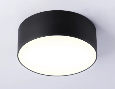 Светильник светодиодный потолочный FV5513 BK черный LED 15W 3000K D120*58 (Без ПДУ)