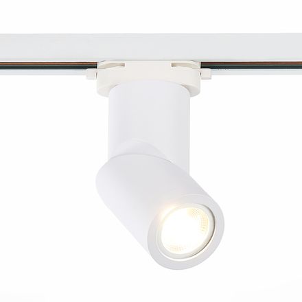 ST650.506.01 Св-к трек. Белый GU10 1*50W IP20 D60xH175 180-240V Без ламп