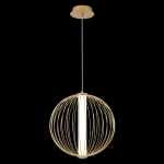 Светильник подвесной Crystal Lux SYNC SP18W LED GOLD 3143/218