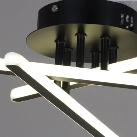 08855-3.3-03C BK+GY светильник потолочный Reluce, LED