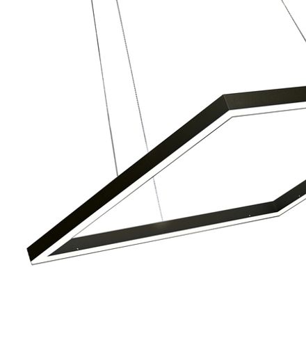 08225,19(4000K) Подвес Альтис черный w60*60 h150 Led 36W (4000K)