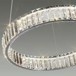4930/30L L-VISION ODL24 609 хром/прозрачный металл/хрусталь Люстра LED 30W 4000K 3570Лм VEKIA