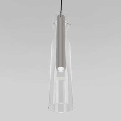 Подвесной светильник LED со стеклянным плафоном 50253/1 LED графит, LED