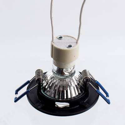 Точечный встраиваемый светильник Arte Lamp BASIC A2103PL-1BK, 1хGU10